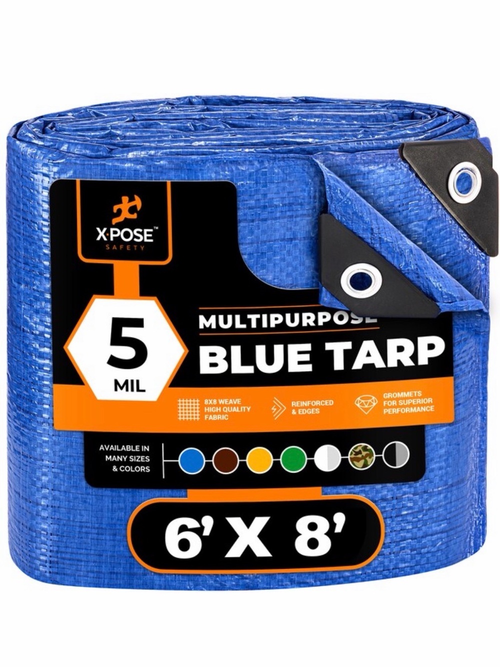 Blue Tarp - Multipurpose 6x8 - 5 MIL